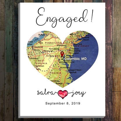 Personalized Anniversary Gift for Couple