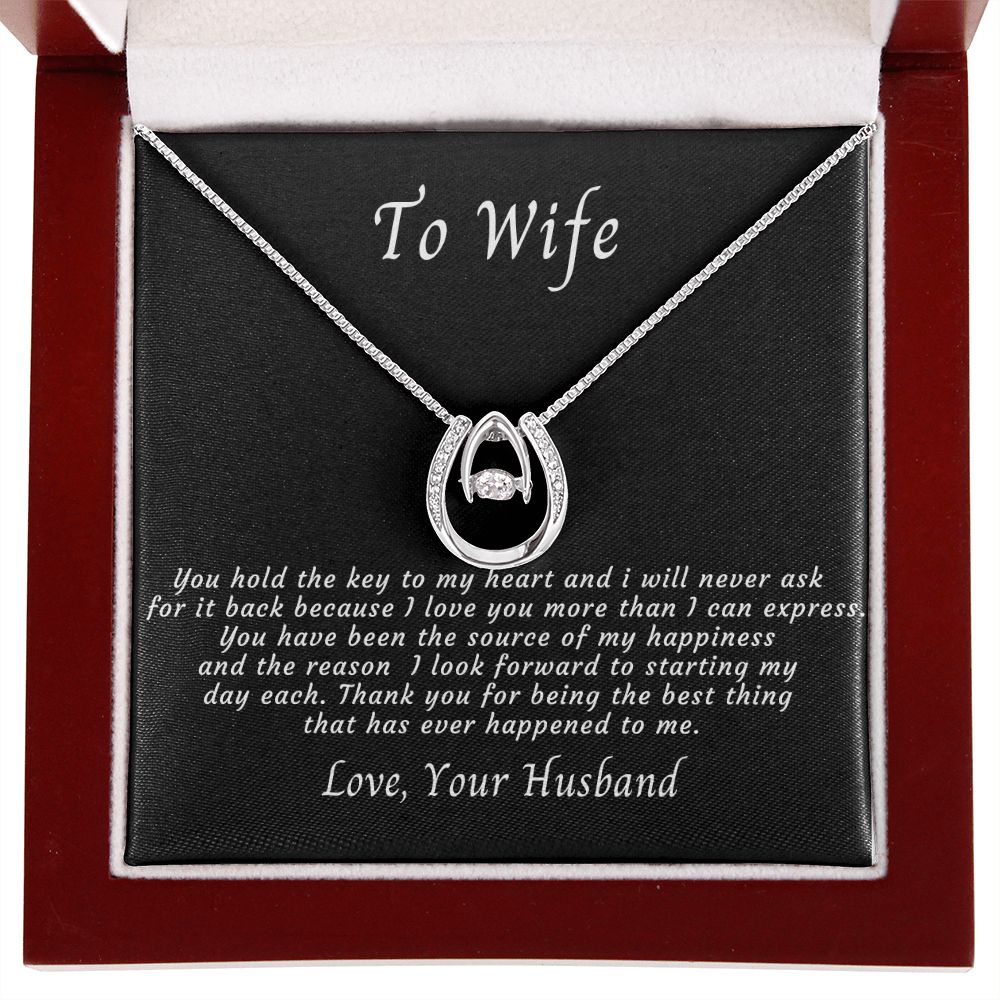 To My Wife Necklace|| Anniversary Gift For Wife|| Christmas Gift