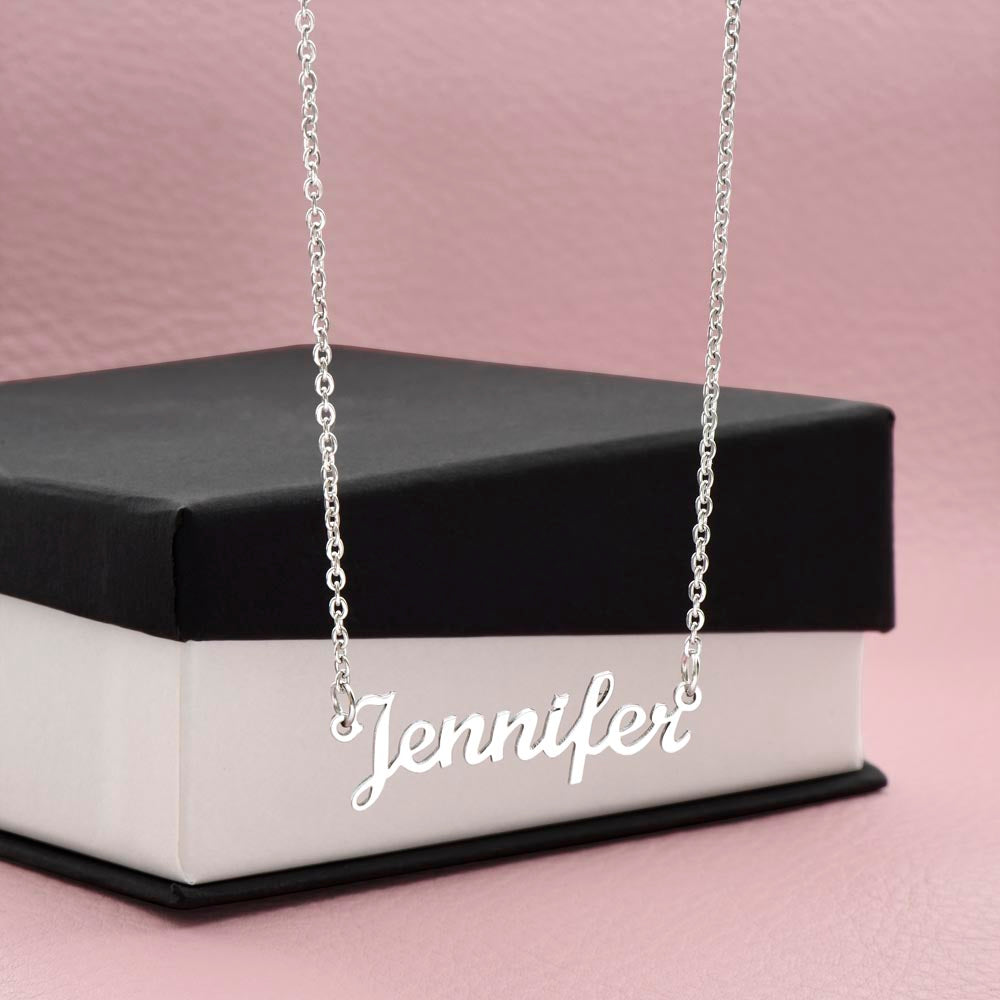 PERSONALIZED NAME NECKLACE || DAUGHTER FATHER NECKLACE || CHRISTMAS GIFT ||