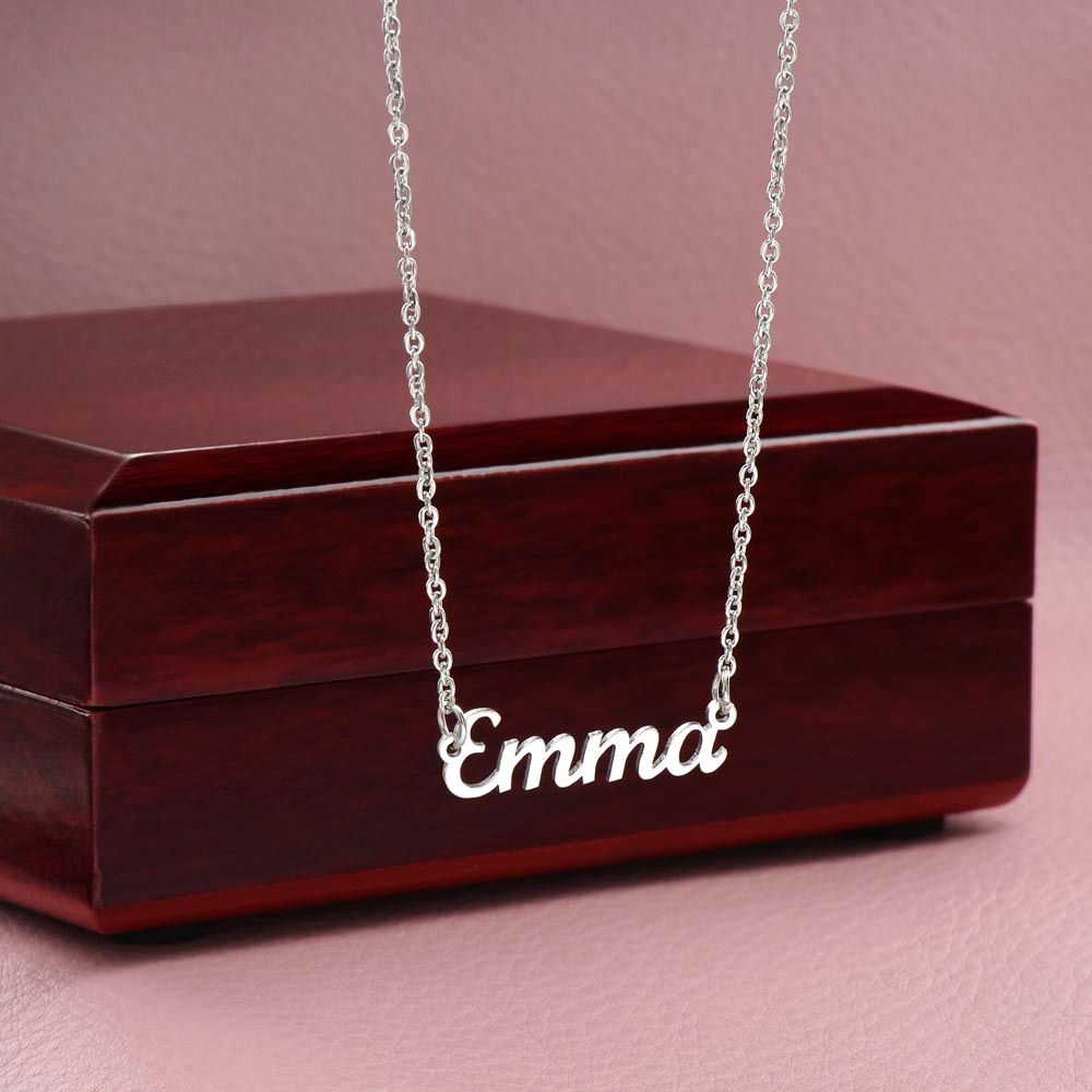 PERSONALIZED NAME NECKLACE || CHRISTMAS JEWELRY GIFT || GIFT FOR WIFE