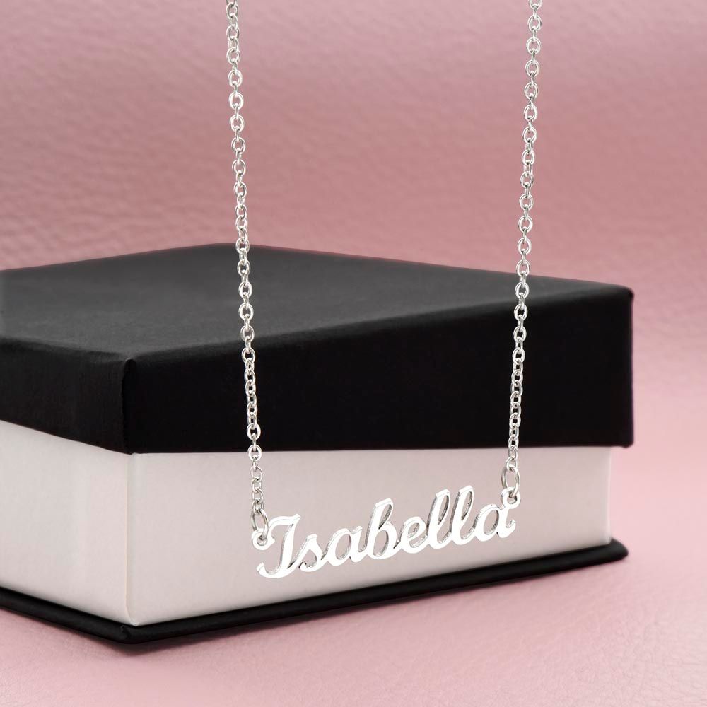 Personalized Name Necklace || Christmas Jewelry Gift || Gift For Mom