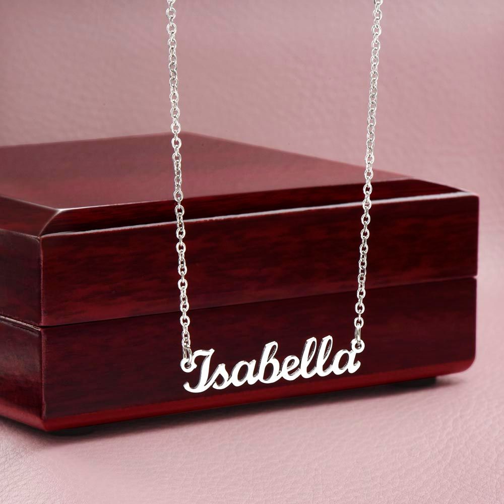 Personalized Name Necklace || Christmas Jewelry Gift || Gift For Mom