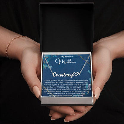 Personalized Name Necklace for Mother's Day