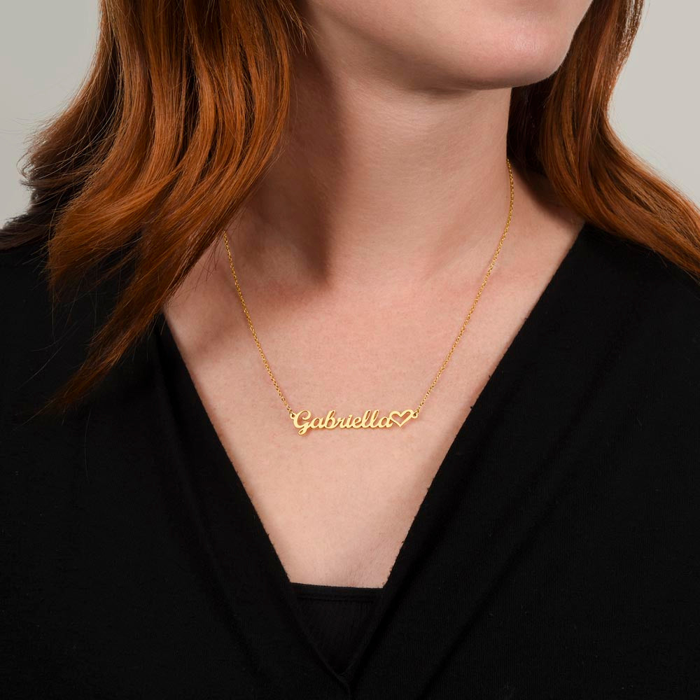 Personalized Name Necklace for Mother's Day